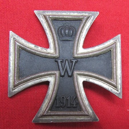  German WWI Iron Cross 1st Class, L/57, Karl Hensler — image 2