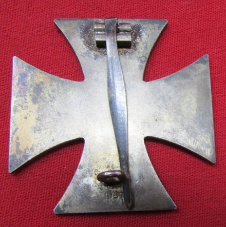  German WWI Iron Cross 1st Class, L/57, Karl Hensler — image 3