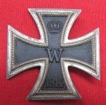 German WWI Iron Cross 1st Class, L/57, Karl Hensler