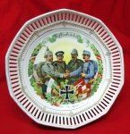 German WWI Patriotic Bowl, Waffen Bruder