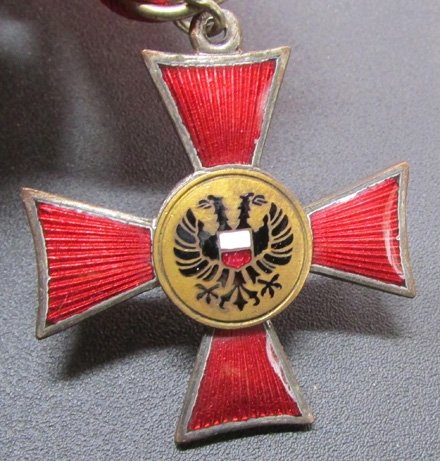  German WWI Hanseatic Cross, City of Lubeck — image 3