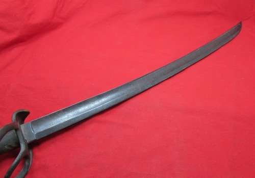  US Civil War Era, 1840 Pattern Cavalry Sword, Shortened Blade, Clauberg Mfg — image 5