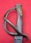 US Civil War Era, 1840 Pattern Cavalry Sword, Shortened Blade, …