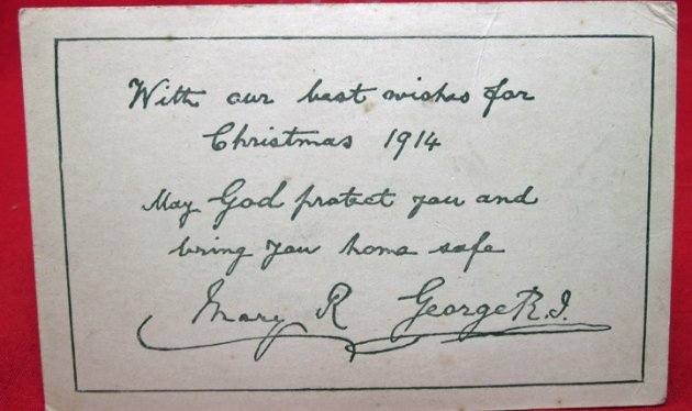  British WWI King George V, 1914 Christmas Card — image 3