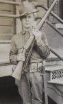 US WWI RPC, Soldier Port Arms, 1903 Springfield, Identified