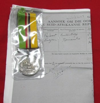  South Africa, Medalie voor de Anglo-Boer Oorlog Medal, Named, Research — image 2