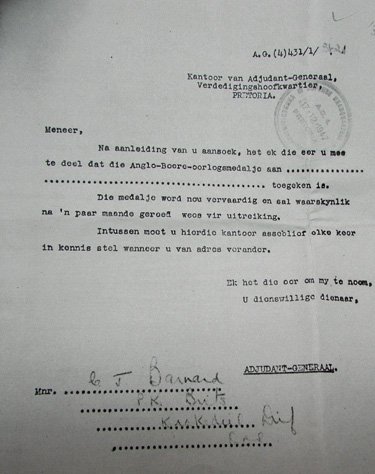 South Africa, Medalie voor de Anglo-Boer Oorlog Medal, Named, Research — image 9