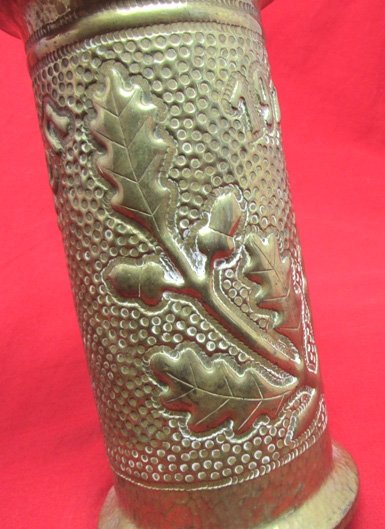  German  WWI Trench Art Vase, 1918 Argonnen — image 6