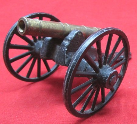  US Park Service Souvenir Toy Cannon, Brass Barrel — image 3