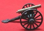 US Park Service Souvenir Toy Cannon, Brass Barrel