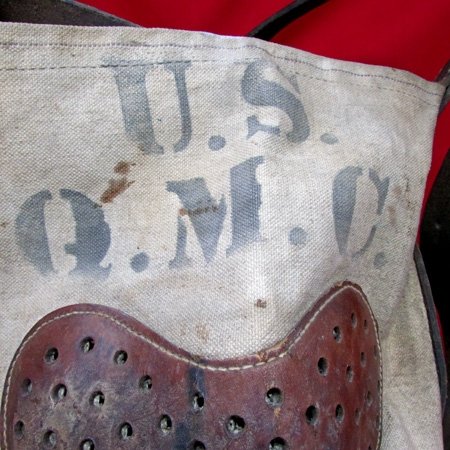  US Indian War, Spanish American War Era Feed Bag, USQMC — image 3