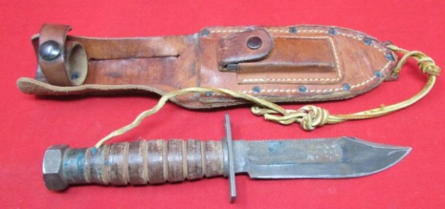  US Vietnam War, USAF Pilot Survival Knife, Camillus NY — image 4