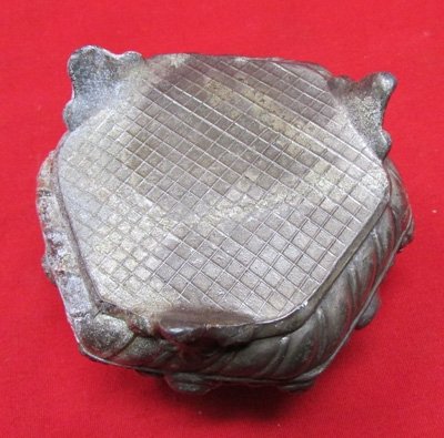  German WWI Patriotic White Medal Iron Cross Metal Trinket Box — image 5