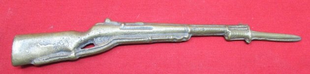  US WWI-WWII Era, Brass Rifle letter Opener — image 2
