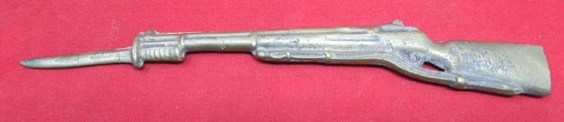 US WWI-WWII Era, Brass Rifle letter Opener — image 3