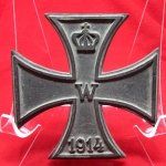 German WWI Alloy Iron Cross 1st Class