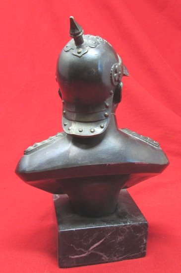  German Imperial Era, Otto Von Bismarck Desk Statue — image 5