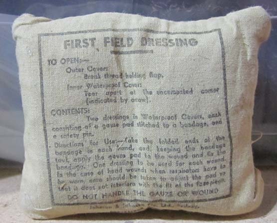  British WWII Individual Field Dressing — image 2