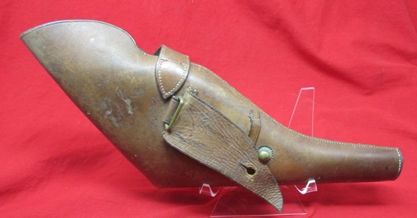  British WWI Webley Pistol Leather Holster — image 3