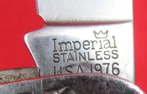  US Cold War US Army Issue Pocket Knife, Imperial Mfg 1976 — image 3