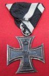 German WWI Iron Cross 2nd Class, Austrian Fold Ribbon