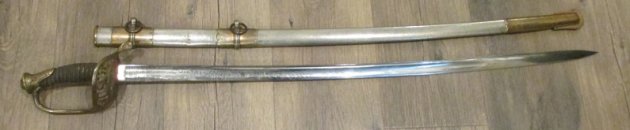 US Civil War M1850 Staff & Field Officers Sword, Horstmann — image 3