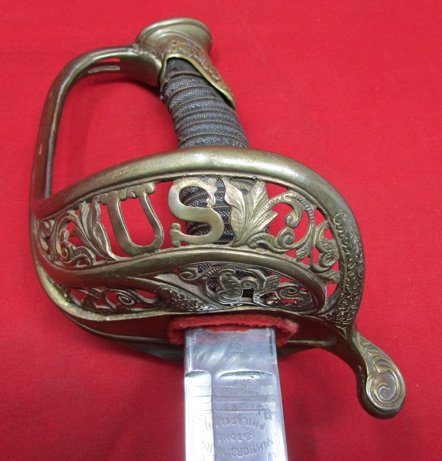  US Civil War M1850 Staff & Field Officers Sword, Horstmann — image 4