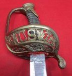 US Civil War M1850 Staff & Field Officers Sword, Horstmann