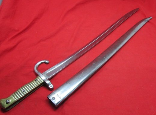 French 1866 Pattern Chassepot Bayonet, 1871, Franco-Prussian War, Matching — image 7