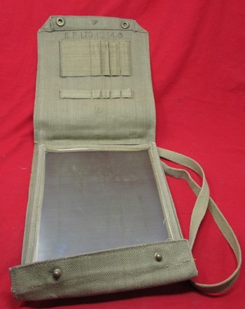  British WWII Canvas Mapcase with Strap, RP Ltd.1944 — image 3