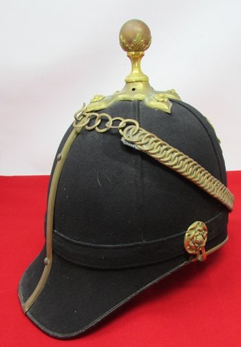  British, Pre WWI Royal Artillery Officers Dress Helmet — image 6