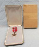 US Vietnam War Era Cased Bronze Star, Complete