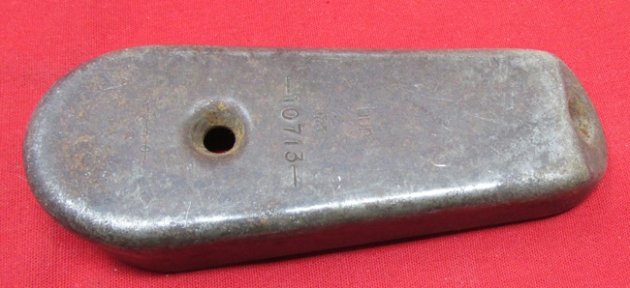  German WWII K98 Rifle Cupped Butt Plate, 10713 — image 2