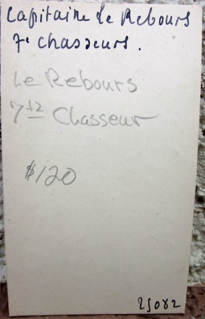  French 2nd Empire CDV, Identified 7th Chasseur Officer, Italy Order of the Crown — image 3