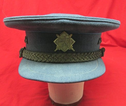  Czech, Post WWII, Air Force Officers Visor Hat, Captain — image 2