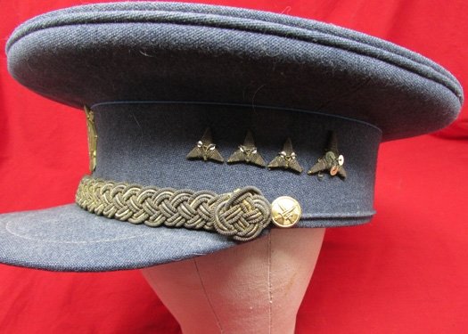  Czech, Post WWII, Air Force Officers Visor Hat, Captain — image 5