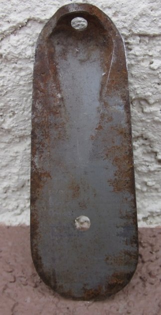  German WWII K98 Rifle Flat Butt Plate, Waffenamt Code WaA623 — image 4