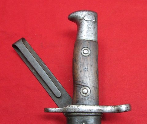  US M1892 3040 Krag Bayonet 1894 Dated Blade, 1st Model Scabbard — image 3