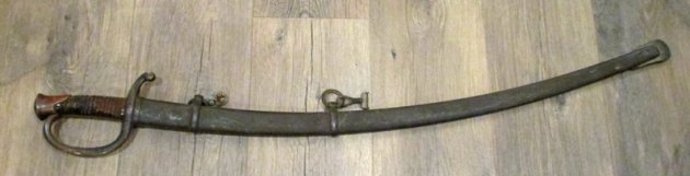 US Civil War, M1840 Light Artillery Sword, State of Connecticut , Ames 1862 — image 2
