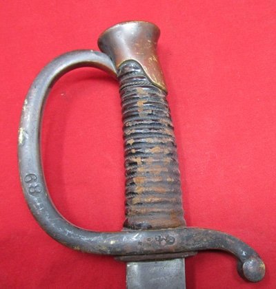  US Civil War, M1840 Light Artillery Sword, State of Connecticut , Ames 1862 — image 5