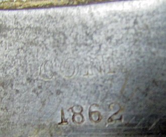  US Civil War, M1840 Light Artillery Sword, State of Connecticut , Ames 1862 — image 6