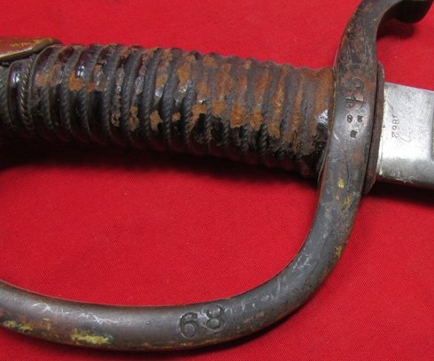  US Civil War, M1840 Light Artillery Sword, State of Connecticut , Ames 1862 — image 8