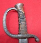 US Civil War, M1840 Light Artillery Sword, State of Connecticut …