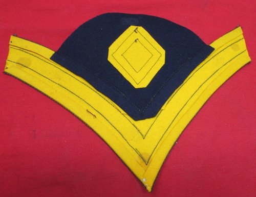  US 1872-1902 Cavalry 1st Sergeant Chevron, Single, Early Style — image 3