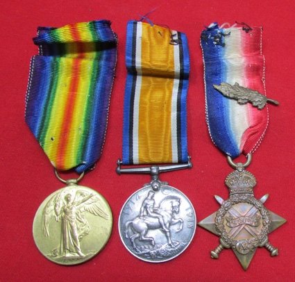  British WWI Medal Trio, British Red Cross & St. John of Jerusalem, Fletcher — image 2