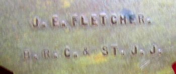  British WWI Medal Trio, British Red Cross & St. John of Jerusalem, Fletcher — image 5