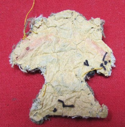  British WWI-WWII 12th Lancers Embroidered Hat Insignia — image 3