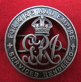  British WWI Silver War Badge, R.N. 12942 — image 2