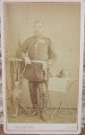 German Franco-Prussian War CDV, Major Fischer, IR 56, EK 2, …