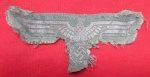 German WWII Heer Coat Eagle, Cut from Uniform